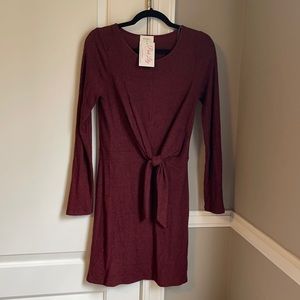 Pink Lily You’re My Only Love Sweater Dress